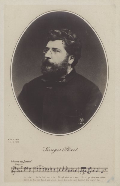 Georges Bizet, ranskalainen säveltäjä tekijältä European Photographer
