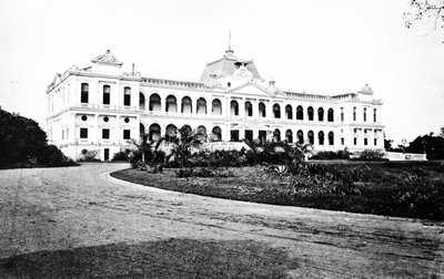 Hallitustalo, Saigon, noin 1870-luku tekijältä European Photographer