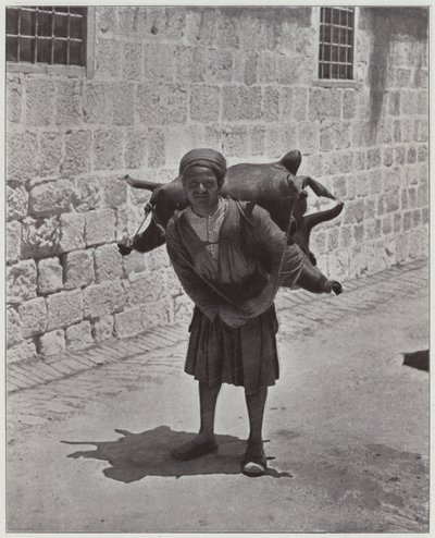 Jerusalem, veden kantaja (m/w kuva) tekijältä European Photographer