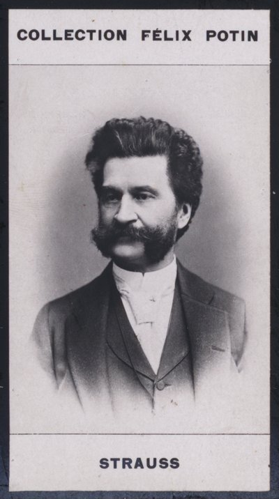 Johann Strauss (1825-1899) (m/w kuva) tekijältä European Photographer