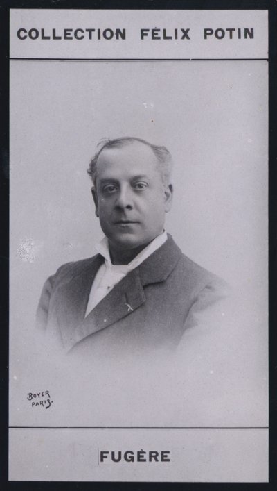 Lucien Fugere (1848) (m/w valokuva) tekijältä European Photographer