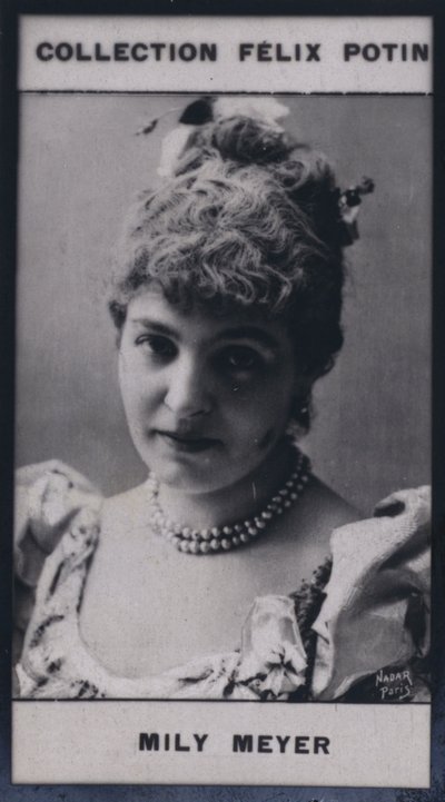 Madame Emilie Mily-Meyer (1860) (m/w kuva) tekijältä European Photographer