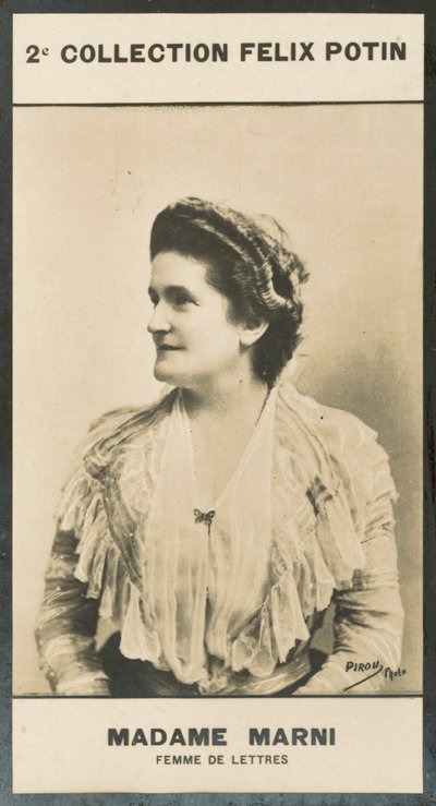 Madame Jeanne Marni, kirjainten nainen tekijältä European Photographer