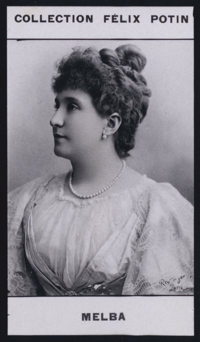 Madame Nellie Melba (1860) (m/w kuva) tekijältä European Photographer