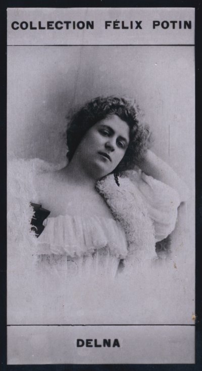 Marie Delna (1875) (foto b/n) finlandès tekijältä European Photographer