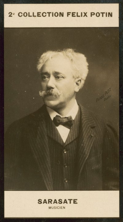 Pablo Martin Meliton de Sarasate, muusikko tekijältä European Photographer