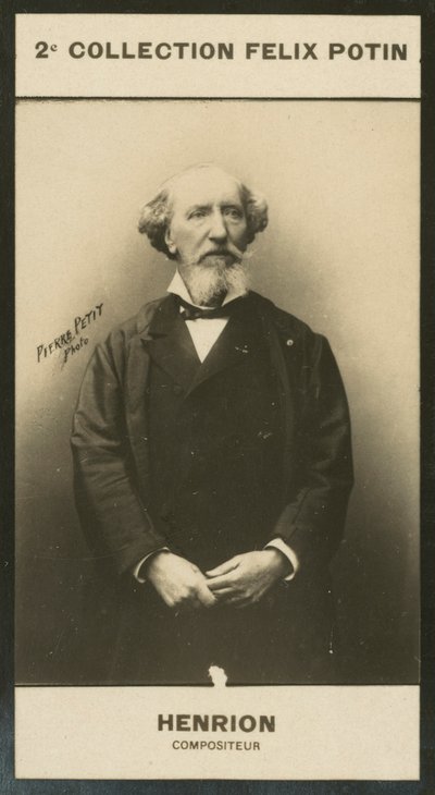 Paul Henrion, säveltäjä tekijältä European Photographer