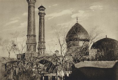Persia, Teheran, Abdoll Asimin hauta (s/w kuva) tekijältä European Photographer
