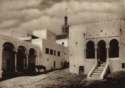 Tanger, aarrekammio ja tuomioistuin (s/w valokuva) tekijältä European Photographer