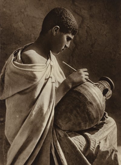 Tunis, ruukin oppipoika (s/w-kuva) tekijältä European Photographer