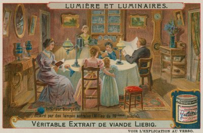 1800-luvun keskiluokan talo kaasulampuilla tekijältä European School