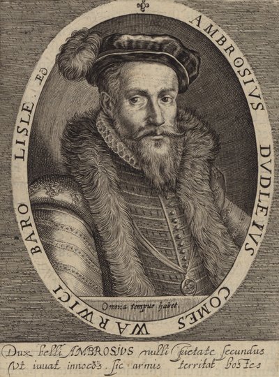 Ambrose Dudley, Warwickin kolmas jaarli (kaiverrus) tekijältä European School