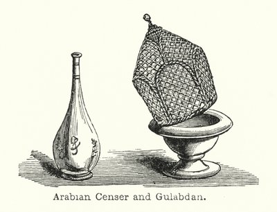 Arabian Censer ja Gulabdan (kaiverrus) tekijältä European School