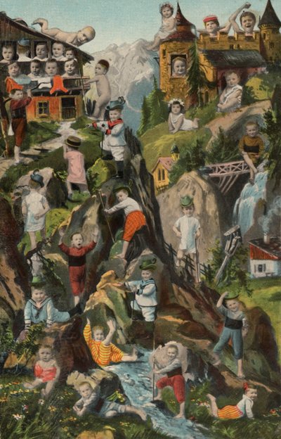 Vauvoja vuorilla (värilitro) tekijältä European School
