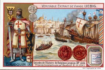 Baldwin I Konstantinopolin ryöstön yhteydessä tekijältä European School