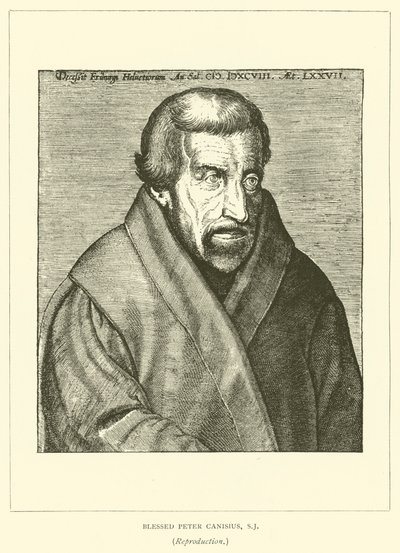 Siunattu Peter Canisius, SJ (kaiverrus) tekijältä European School