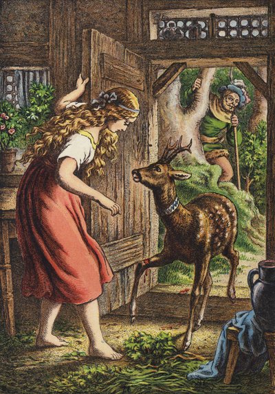 Veli ja sisko (väri litho) tekijältä European School