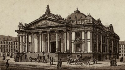 Bruxelles / Bryssel: Pörssi (litho) tekijältä European School