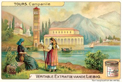 Campanile (chromolitho) tekijältä European School