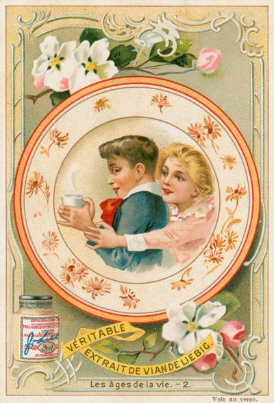 Lapsuus (chromolitho) tekijältä European School