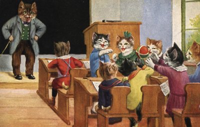 Kissojen luokkahuone (värilitro) tekijältä European School
