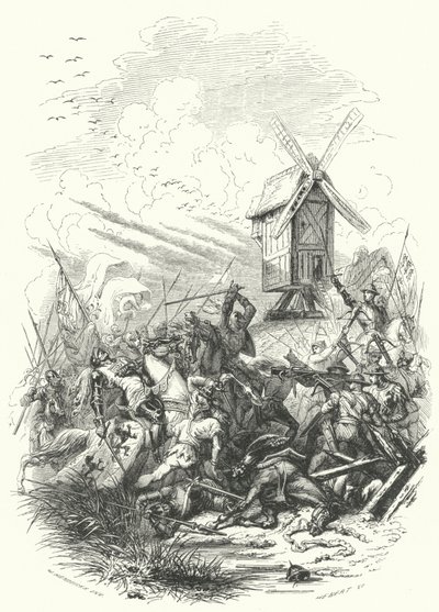 John of Bohemia kuoli Crecyn taistelussa 1346 tekijältä European School