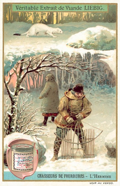 Ermiininpyytäjät (chromolitho) tekijältä European School