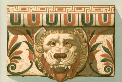 Terrakotta-fragmentteja löydettiin Metapontimista vuonna 1828 tekijältä European School