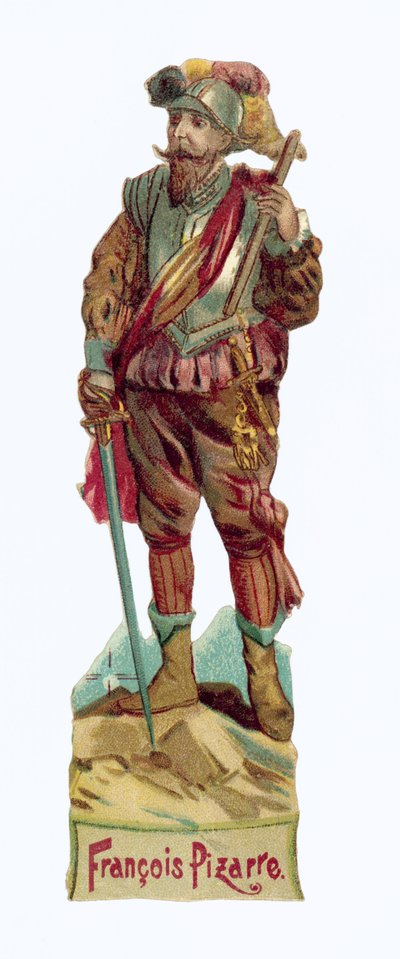 Francisco Pizarro (chromolitho) tekijältä European School