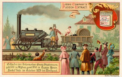 George Stephensonin höyryveturi Rocket, Liverpool tekijältä European School
