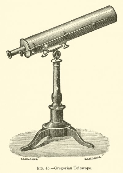 Gregorian Telescope (kaiverrus) tekijältä European School