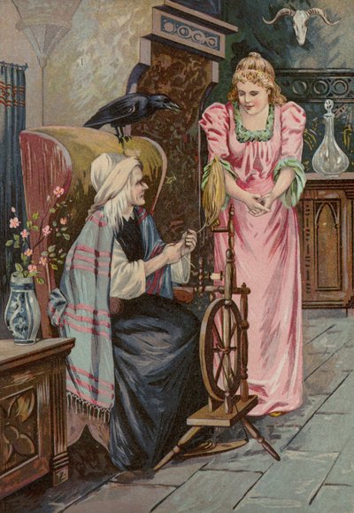 Grimmin tarinat: Briar Rose (chromolitho): Briar Rose (chromolitho) tekijältä European School