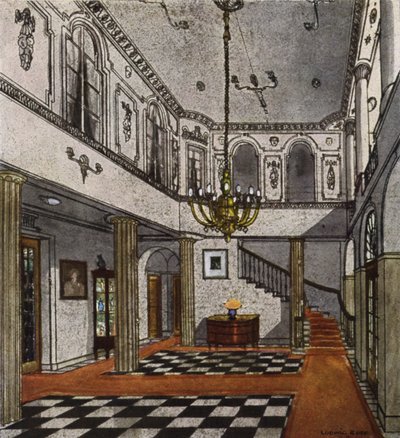 Hall (väri litho) tekijältä European School