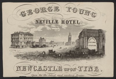 Hotel Trade Card (kaiverrus) tekijältä European School