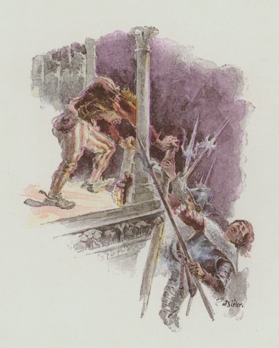 Kuvitus Notre-Dame De Parisille, Victor Hugo tekijältä European School