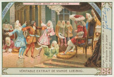 Jean Bart, Liebig-kortti, 1900-luvun alku (kromo) tekijältä European School