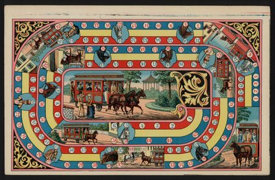 Tramway Game, Tramway Game (väri litho) tekijältä European School