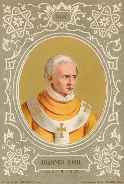 Johannes XVIII tekijältä European School