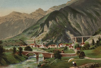 Lucerne-järvi: Amsteg (värilitro) tekijältä European School