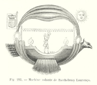 Machine volante de Barthelemy Lourenco (kaiverrus) tekijältä European School