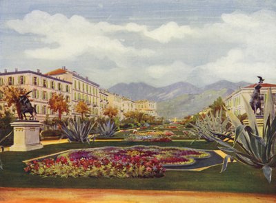 Menton, Le Jardin Public (värilitra) tekijältä European School