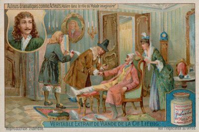 Moliere elokuvassa Le Malade Imaginaire (Kuvitteellinen Invalid) tekijältä European School