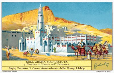 Horedan moskeija Hadhramautissa (chromolitho) tekijältä European School