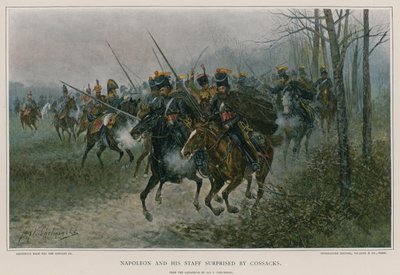 Napoleon ja hänen esikuntansa yllättyivät kasakoista tekijältä European School