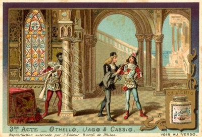 Othello kuulee Iagon ja Cassion tekijältä European School