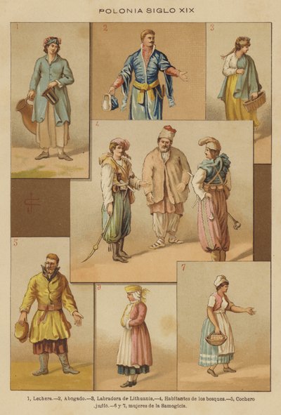 Puola 1800-luku (värikuvia) tekijältä European School