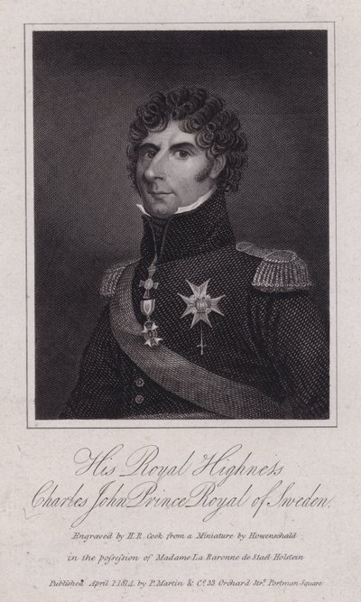 Ruotsin prinssi Charles John, myöhemmin kuningas Kaarle Johannes XIV tekijältä European School
