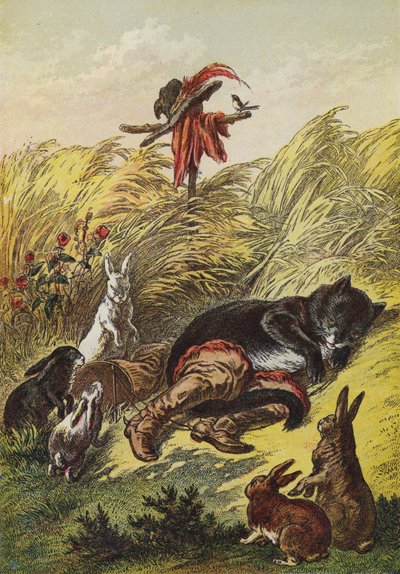Puss In Boots (väri litho) tekijältä European School