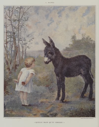 Minkä käden valitset? (Kumman käden valitset?) (väri litho) tekijältä European School