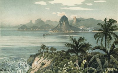 Rio de Janeiro, Brasilia (väri litho) tekijältä European School
